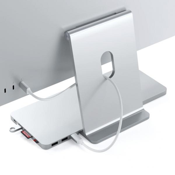 Satechi - USB-C Slim Dock for 24? iMac (silver),satechi,usbc,slim,dock,for,24?,imac,(silver),doca,concebida,exclusivamente,para,o,imac,24,v2121,liga,numa,das,portas,usbc,e,tem,um,slot,para,um,disco,ssd,m2,nmve,ou,m2,sata,proporcionando,capacidade,