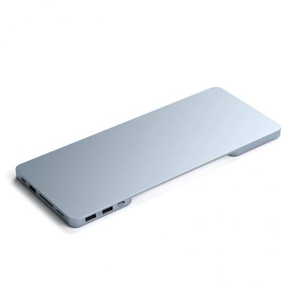 Satechi - USB-C Slim Dock for 24? iMac (blue),satechi,usbc,slim,dock,for,24?,imac,(blue),doca,concebida,exclusivamente,para,o,imac,24,v2121,liga,numa,das,portas,usbc,e,tem,um,slot,para,um,disco,ssd,m2,nmve,ou,m2,sata,proporcionando,capacidade,de