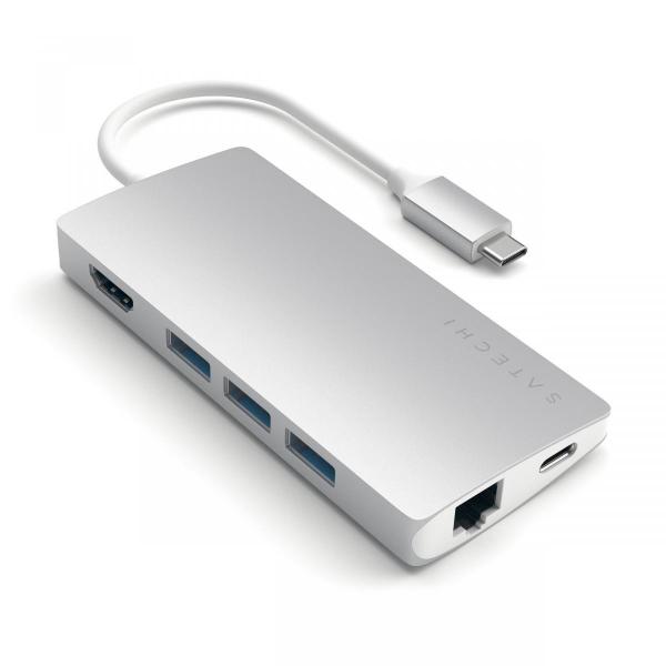 Satechi - USB-C Multiport v2 adapter (silver)