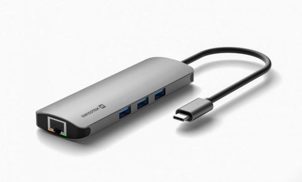 Swissten - USB-C Hub 8in1