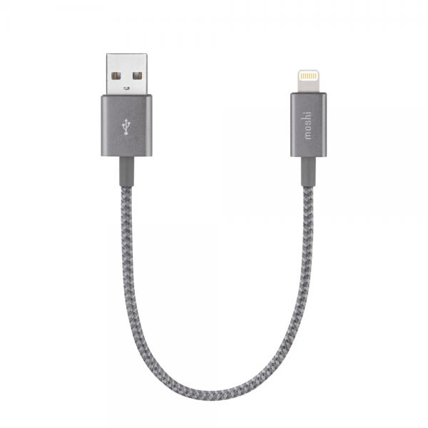 Moshi - Integra Lightning-USB (25cm),moshi,integra,lightningusb,(25cm),cabo,que,liga,a,um,computador,usb,e,permite,carregar/sincronizar,um,equipamento,com,ficha,lightning,(iphone,ipad),tem,25cm,de,comprimento