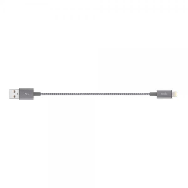 Moshi - Integra Lightning-USB (25cm),moshi,integra,lightningusb,(25cm),cabo,que,liga,a,um,computador,usb,e,permite,carregar/sincronizar,um,equipamento,com,ficha,lightning,(iphone,ipad),tem,25cm,de,comprimento