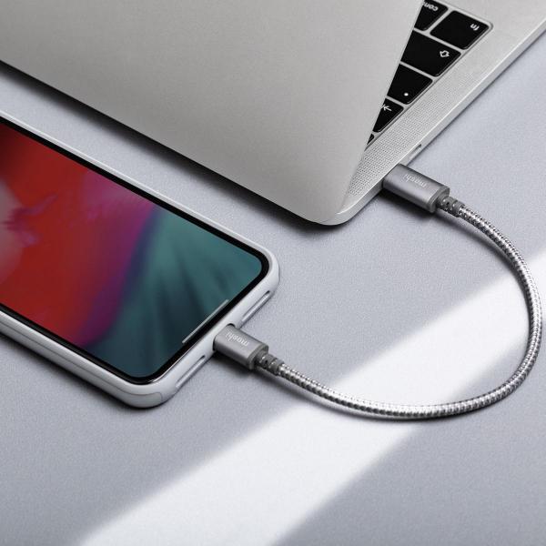 Moshi - Integra USB-C cable with lightning (25cm),moshi,integra,usbc,cable,with,lightning,(25cm),cabo,que,liga,a,um,computador,usbc,e,permite,carregar/sincronizar,um,equipamento,com,ficha,lightning,(iphone,ipad),suporta,usbc,pd,e,dados,ate,481,mbps,t