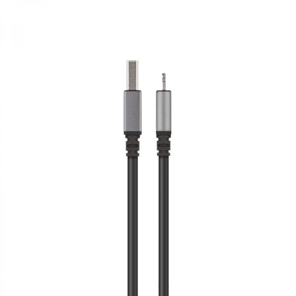 Moshi - USB cable with Lightning Connector (black - 3m),moshi,usb,cable,with,lightning,connector,(black,3m),cabo,usblightning,com,3,metros,de,comprimento,em,cor,preta,com,pontas,em,aluminio,inclui,fitas,velcro,handystrap,para,facilitar,arrumacao