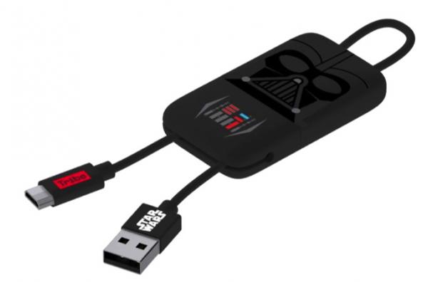 Tribe - Cabo keyline USB-lightning Star Wars (darth vader)