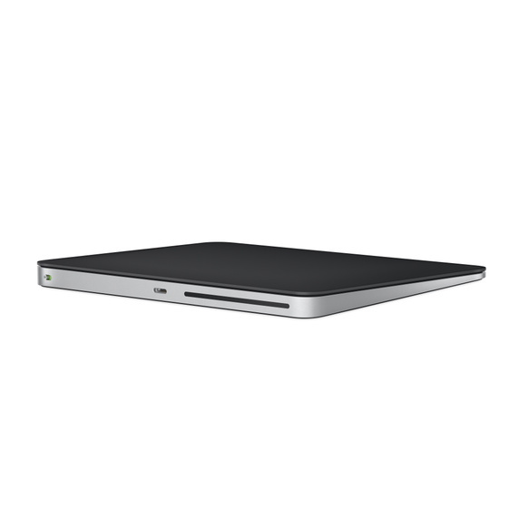 Apple - Magic Trackpad (black),apple,magic,trackpad,(black),trackpad,multitouch,sem,fios,em,termos,de,funcionamento,e,reconhecimento,dos,movimentos,dos,dedos,equivalente,ao,existente,nos,macbooks,embora,de,dimensoes,superiores,comu