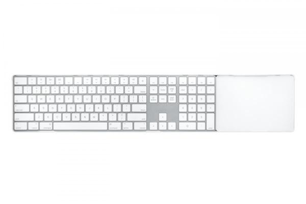 twelve south - MagicBridge Extended (white),twelve,south,magicbridge,extended,(white),base,para,colocar,o,apple,wireless,magic,keyboard,w/,numeric,keypad,e,um,apple,magic,trackpad,2,de,maneira,a,formarem,um,so,bloco,para,ter,a,mesa,mais,arrumad