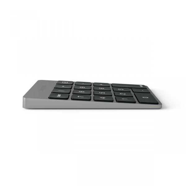 Satechi - Wireless Keypad (space grey),satechi,wireless,keypad,(space,grey),teclado,numerico,sem,fios,com,tecnologia,bluetooth,tem,uma,bateria,regarregavel,com,capacidade,de,funcionamento,para,cerca,de,2,semanas,e,tempo,de,carregamento,de,