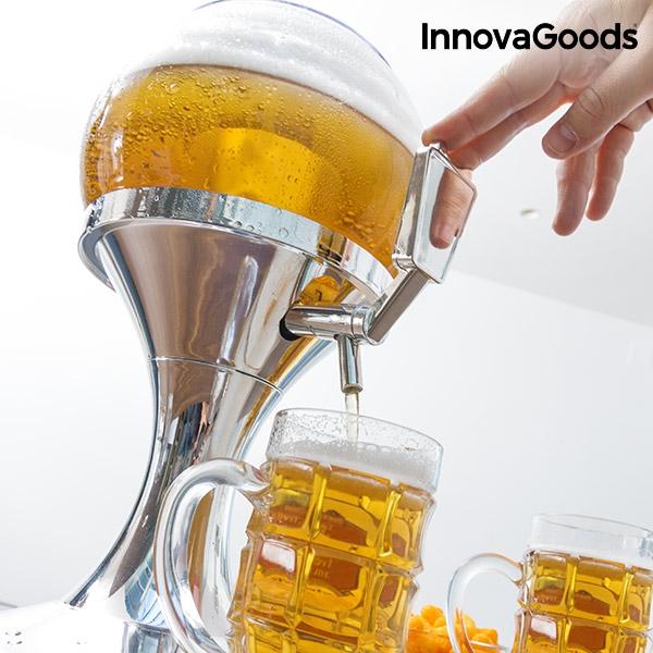 Dispensador de Cerveja Refrigerante Ball,dispensador,de,cerveja,refrigerante,balldispensador,de,cerveja,refrigerante,ball,innovagoods,kitchen,foodies,ideal,para,servir,e,arrefecer,as,bebidas,ja,que,dispoe,no,seu,interior,de,um,compartimento,