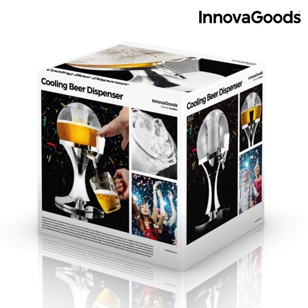 Dispensador de Cerveja Refrigerante Ball,dispensador,de,cerveja,refrigerante,balldispensador,de,cerveja,refrigerante,ball,innovagoods,kitchen,foodies,ideal,para,servir,e,arrefecer,as,bebidas,ja,que,dispoe,no,seu,interior,de,um,compartimento,